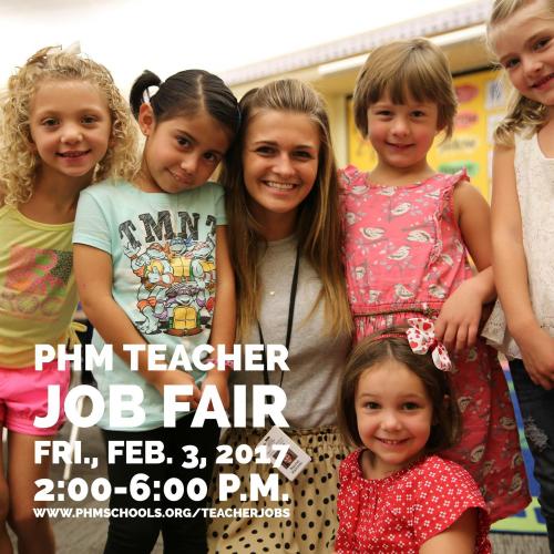 PHM Teacher Job Fair Horizon Elementary School