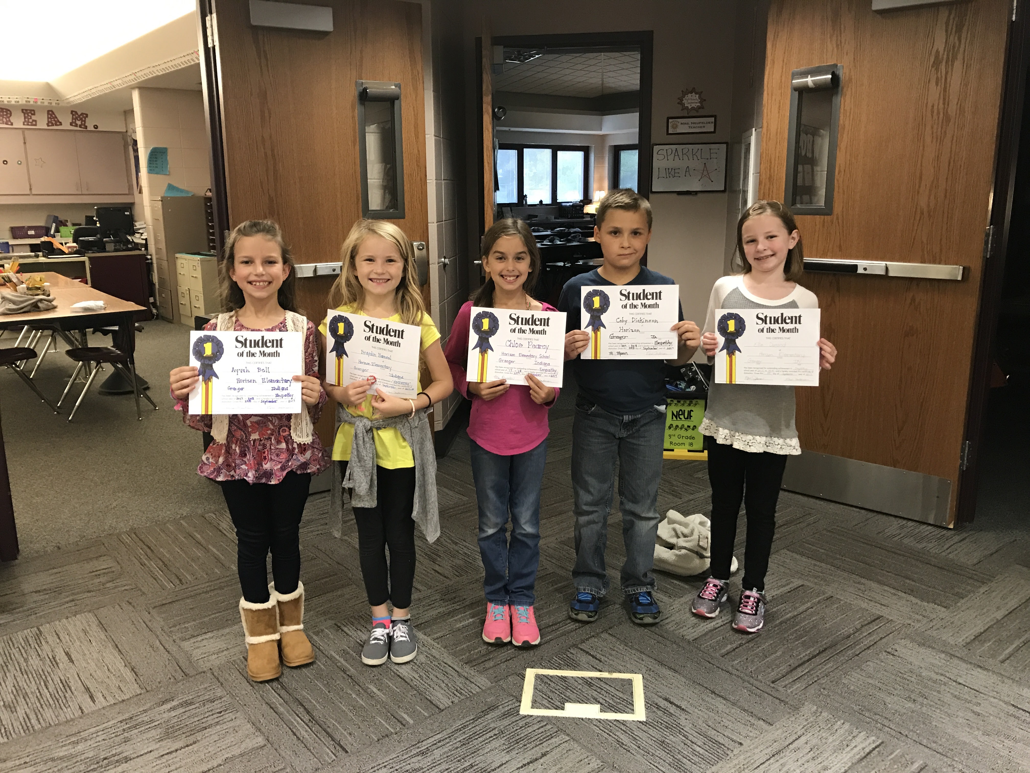 Students of the Month