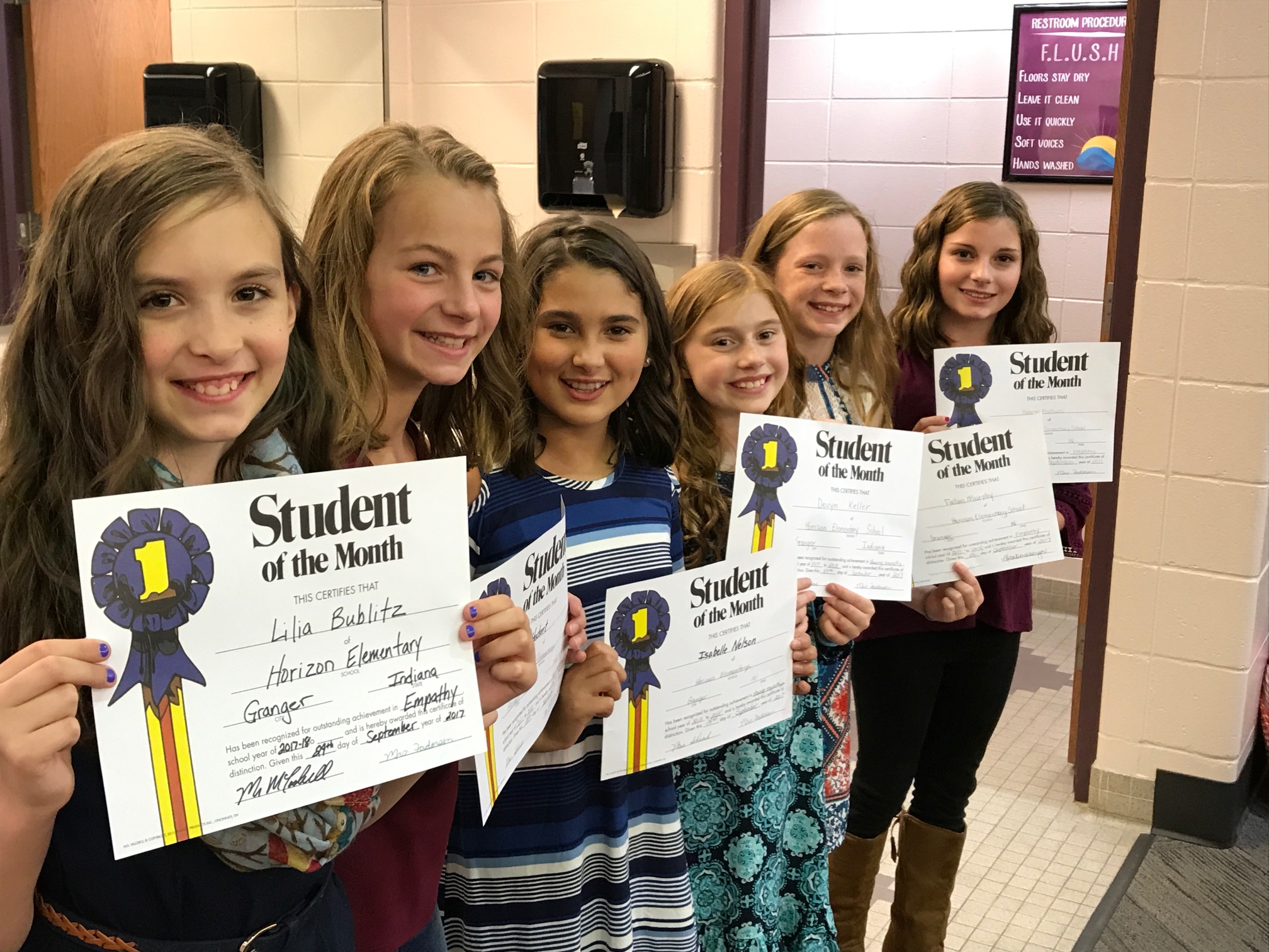 Students of the Month