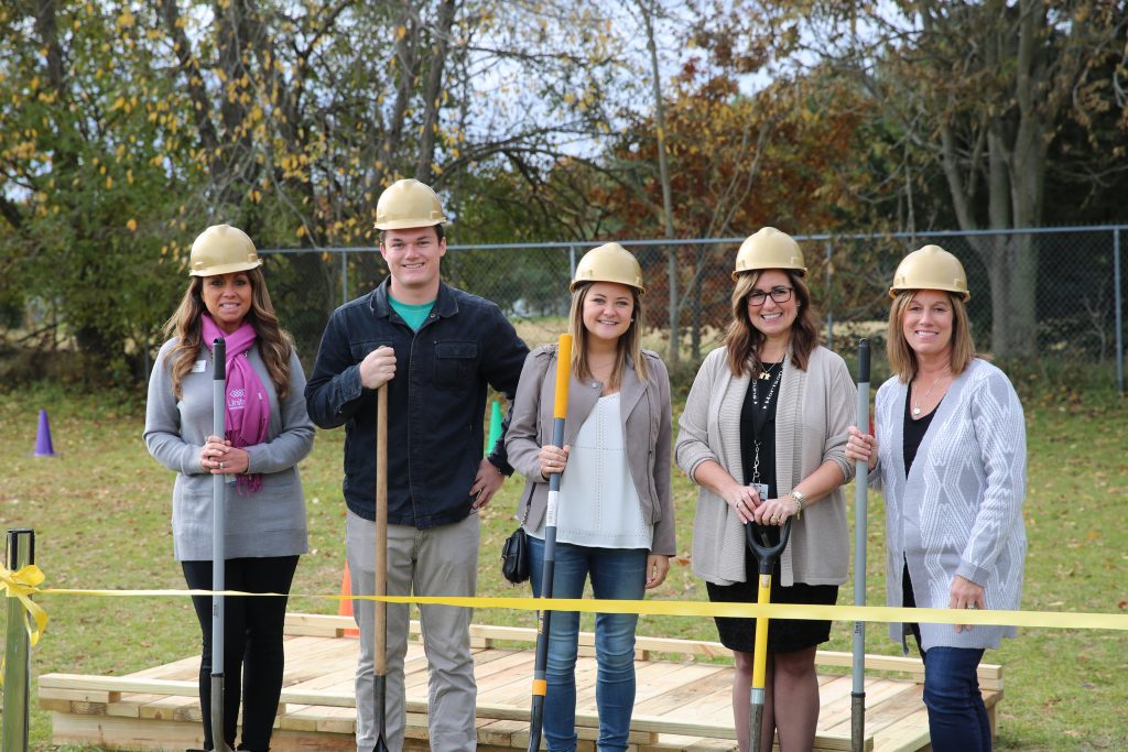 groundbreaking of new boardwalk