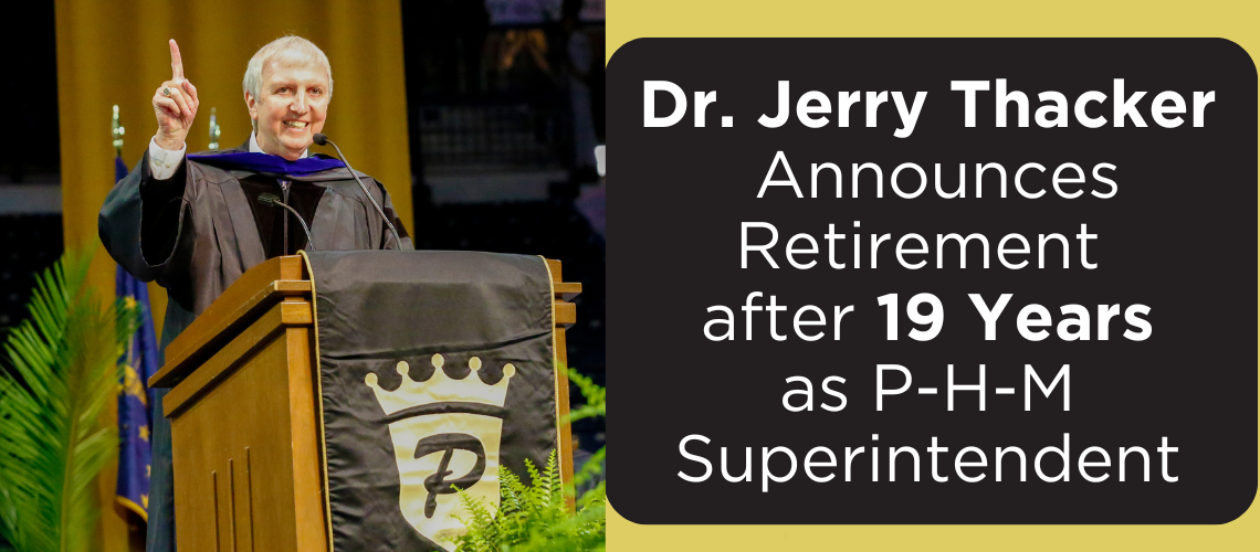 Dr. Jerry Thacker Announces Retirement