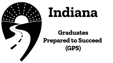 Black and white pixelated image of a logo with text.