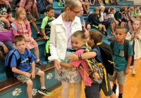 Madison Elementary teachers & students happy to be back at school